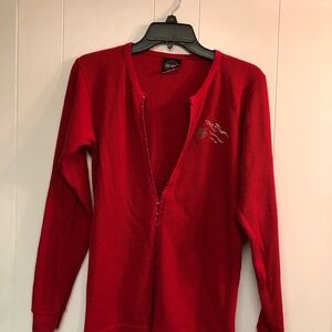 Harley-Davidson Red Women's Cardigan